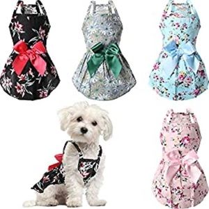 Cute spring dog dresses size small